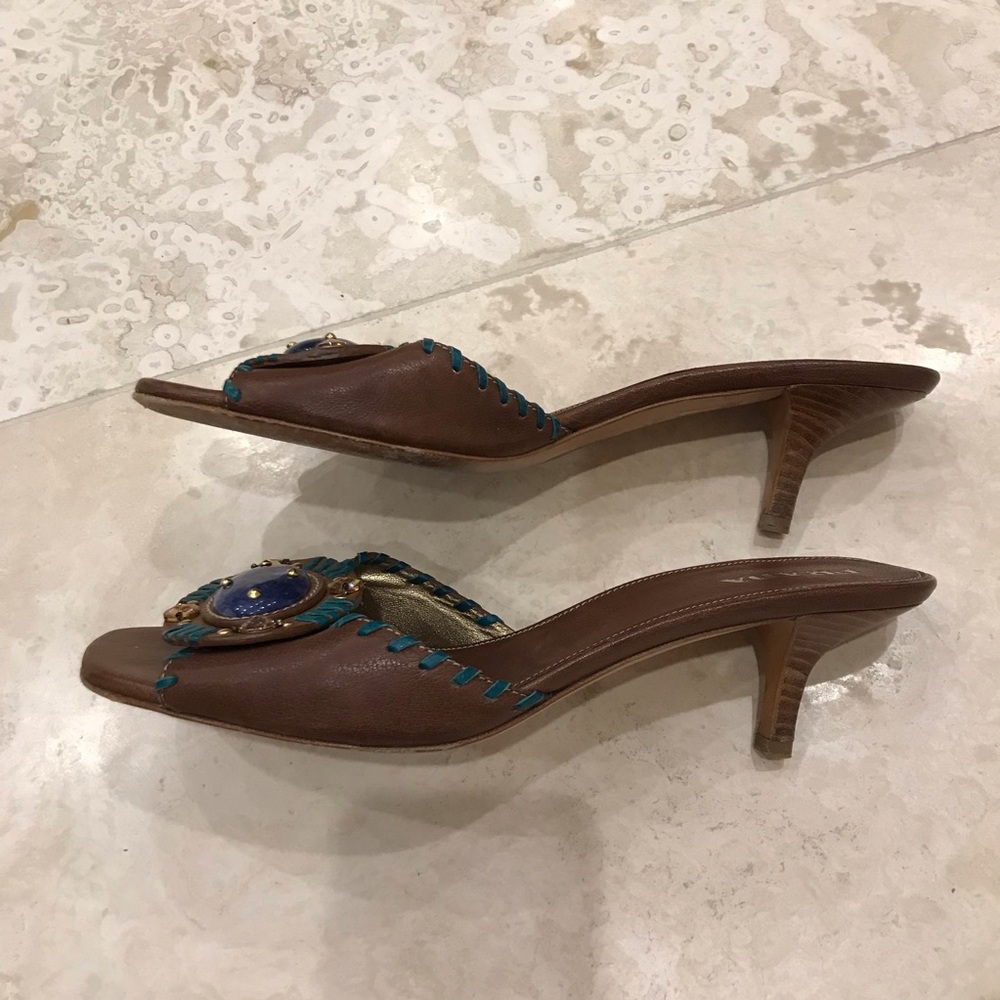 SOLD PRADA Heeled Sandals - Picture 4 of 8